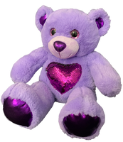 
              8" Glitz Purple Bear Kit | Bear World.
            
