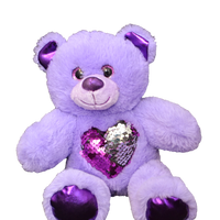 8" Glitz Purple Bear Kit | Bear World.