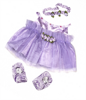 
              Lavendar Ballerina Dress Outfit | Bear World.
            