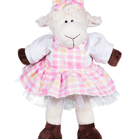 Plaid Pinafore W/ Headband | Bear World.