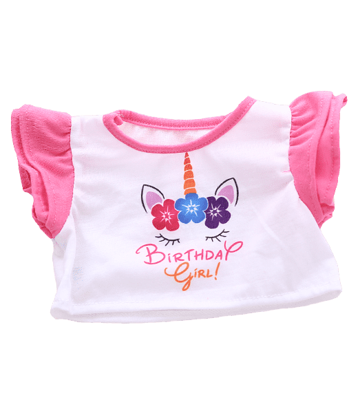 Birthday Girl Unicorn T-Shirt | Bear World.