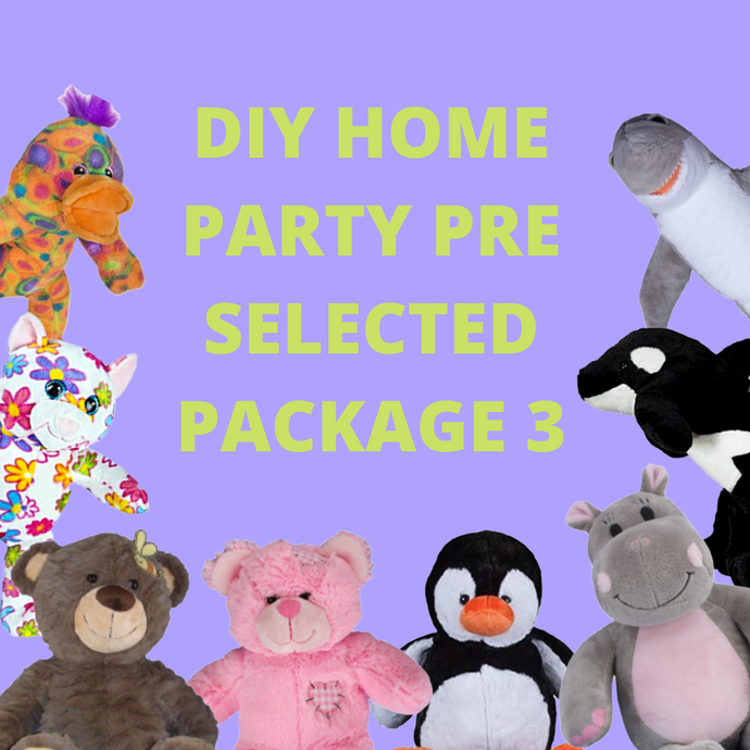 DIY Home Party Packages & T-Shirts Pre-Selected | Bear World.