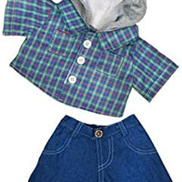 Skater Hoodie W/ Denim Pants Outfit | Bear World.