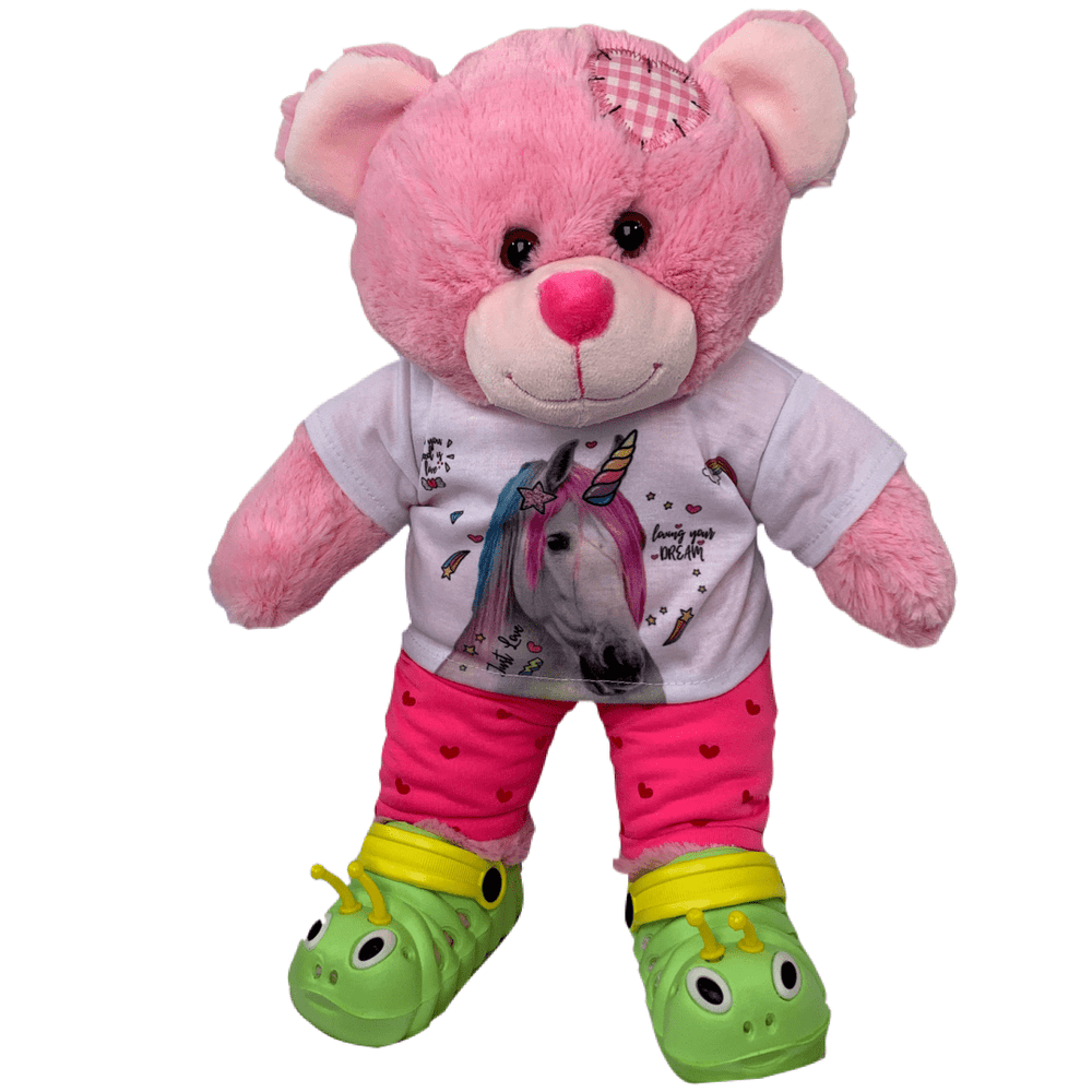 Glitter Unicorn Outfit Pink Bear Gift Set | Bear World.