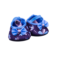 Blue Denim Floral High Heels | Bear World.