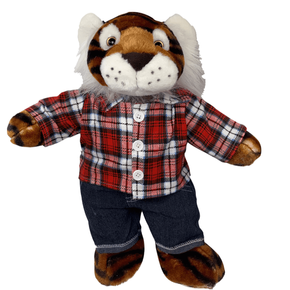 Plaid Flannel Shirt & Jeans Gift Set | Bear World.
