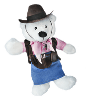 
              Cowgirl W/ Cowgirl Hat Outfit | Bear World.
            