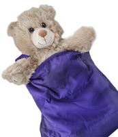 
              Purple Sleeping Bag | Bear World.
            