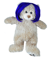
              Short Bob Purple Wig | Bear World.
            