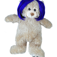 Short Bob Purple Wig | Bear World.