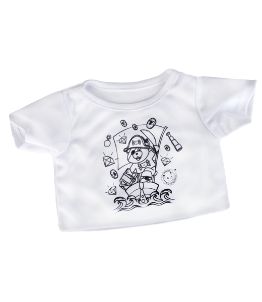 Colour Me Pirate T-Shirt | Bear World.